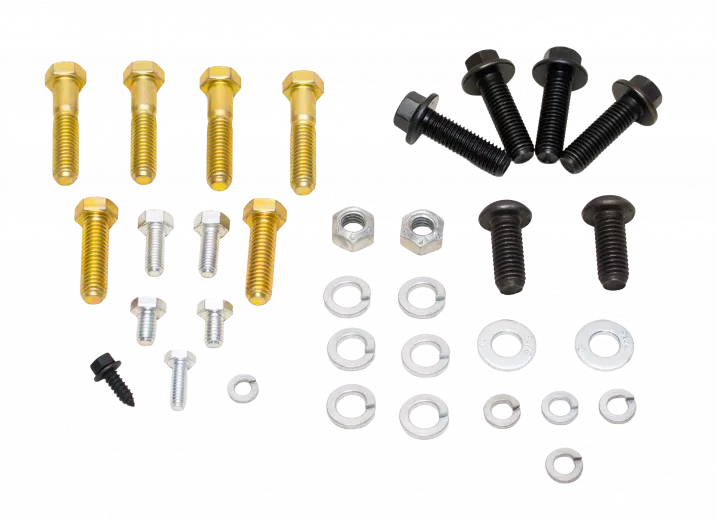 Install Hardware Kit, Ford T5 w/Alum Bell